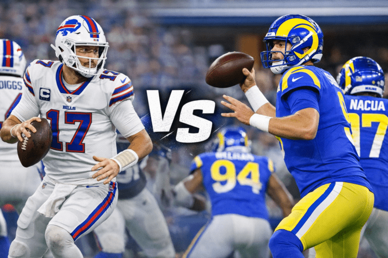 Buffalo Bills vs Los Angeles Rams Match Player Stats