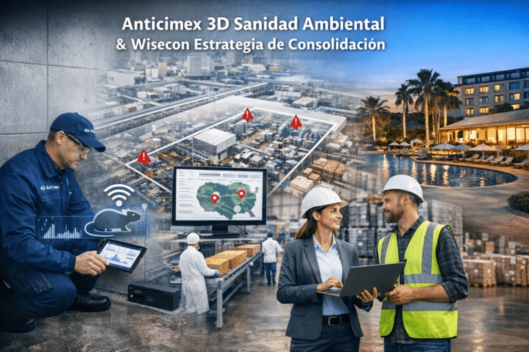Anticimex 3D Sanidad Ambiental & Wisecon Estrategia de Consolidación