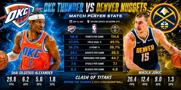 OKC Thunder vs Nuggets