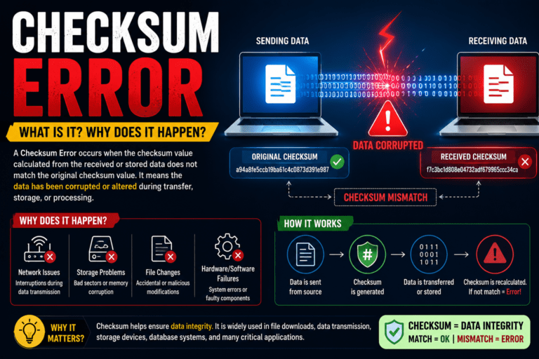 Checksum Error