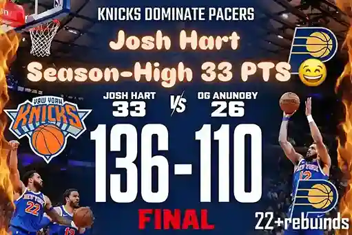 Knicks vs Pacers