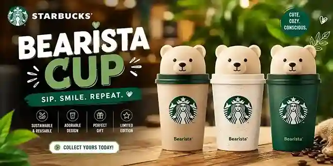 Bearista Cup Starbucks